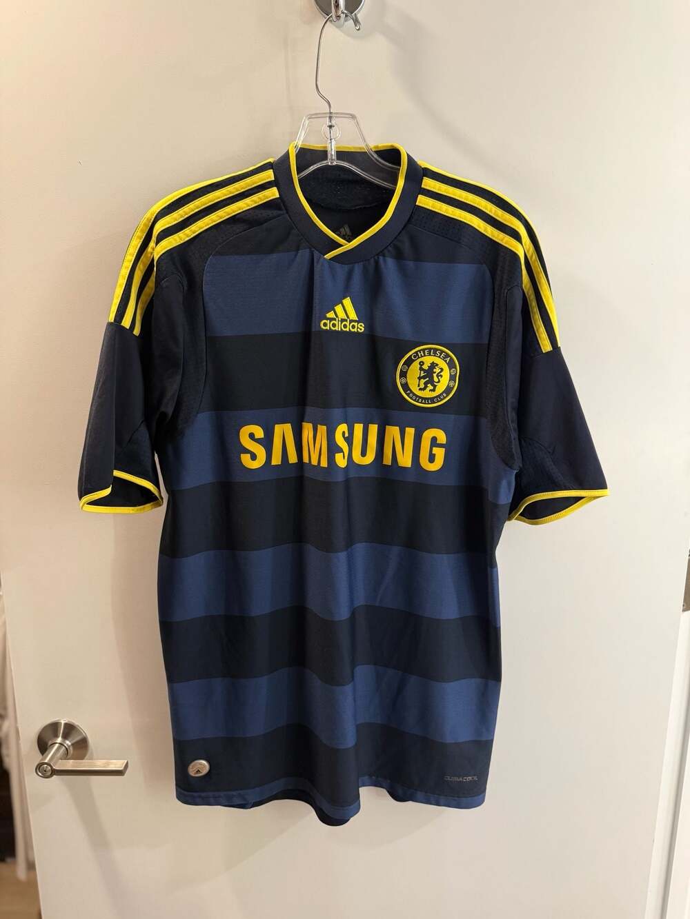 Chelsea Away football shirt 2009 Soccer Adidas Jersey Mens Trikot Rare Size M